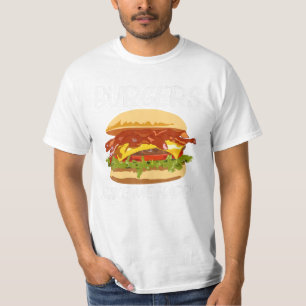 Camiseta Diseño De Burger Para Hombres Mujeres