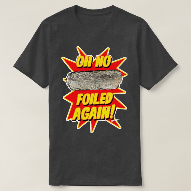 Camiseta Diseño de burrito divertido y engañado (Diseño del anverso)