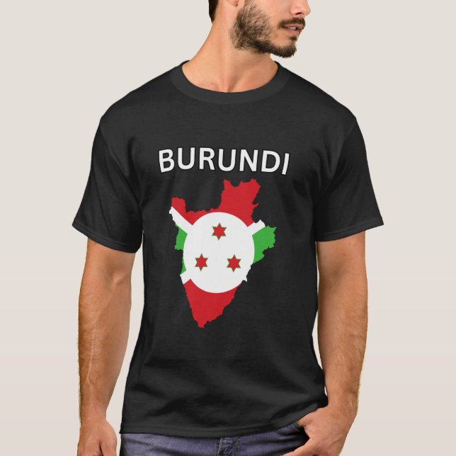 Camiseta Diseño de Burundi (Anverso)