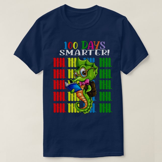 Camiseta Diseño de caballitos de mar más inteligentes para  (Diseño del anverso)