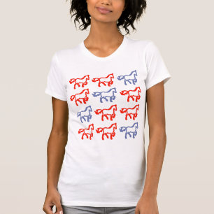 Camiseta diseño de Caballo del Zodiaco Chino