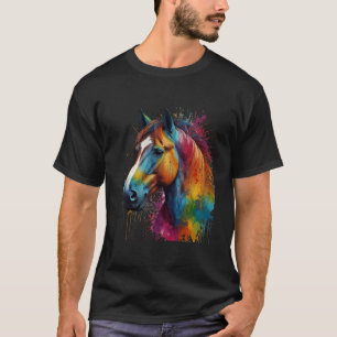 Camiseta Diseño de caballos