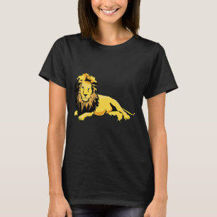 Camiseta Diseño de cabeza de león de Guay