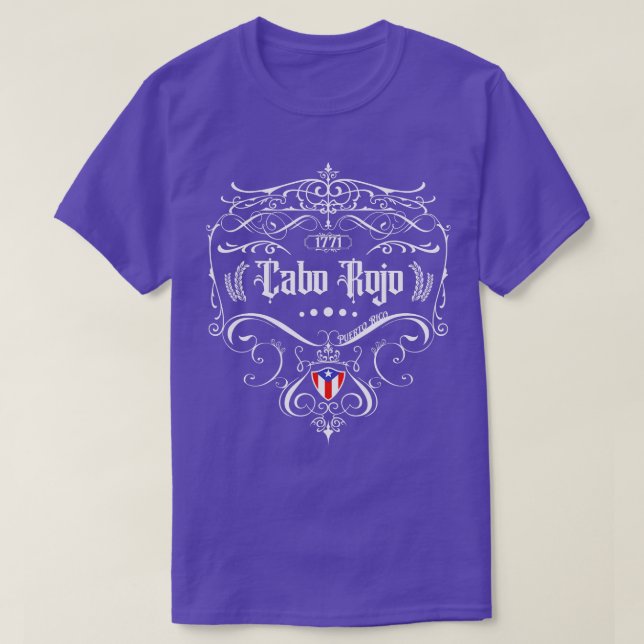 Camiseta Diseño de Cabo Rojo Vintage (Diseño del anverso)