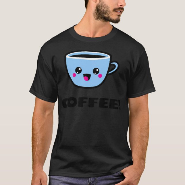 Camiseta diseño de café fresco (Anverso)