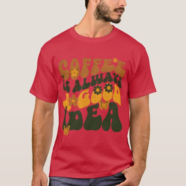 Camiseta Diseño de café Java Joy regalo perfecto (Anverso)