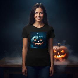 Camiseta Diseño de calabaza de vida de Halloween vieja