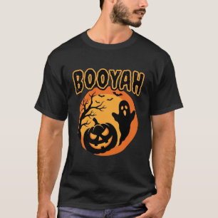 Camiseta Diseño de calabaza fantasma de Halloween Booyah