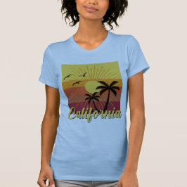 Camiseta Diseño de California - Forma delgada de Bella+Canv