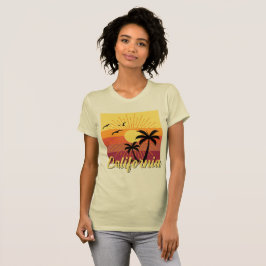 Camiseta Diseño de California - Forma delgada de Bella+Canv
