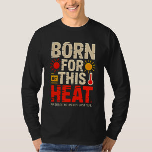 Camiseta Diseño de calor atrevido para buscadores de sol