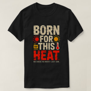 Camiseta Diseño de calor atrevido para buscadores de sol