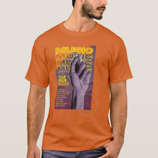 Camiseta Diseño de calzado de MÚSICA