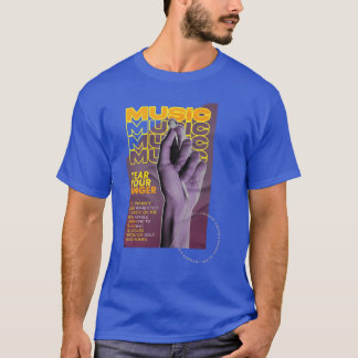 Camiseta Diseño de calzado de MÚSICA