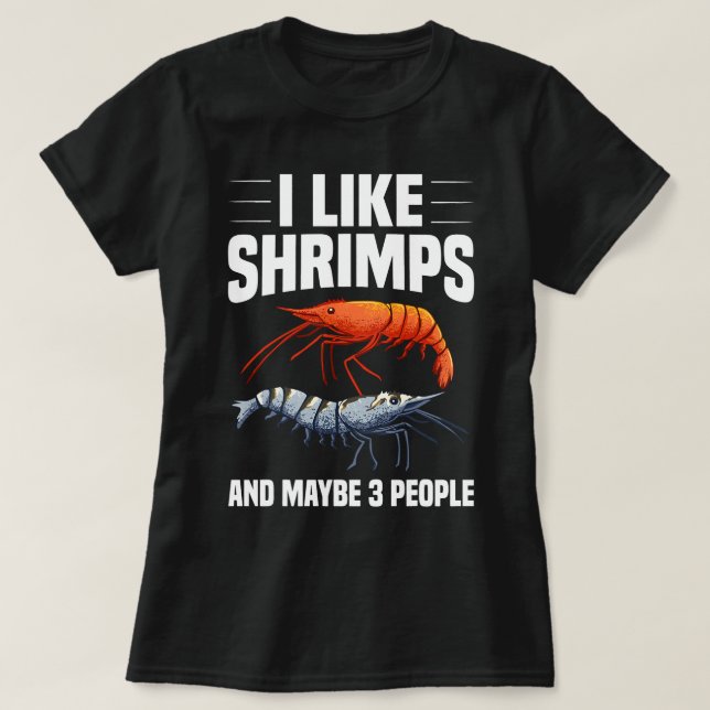 Camiseta Diseño de camarones Guay para hombres camarones Zo (Diseño del anverso)