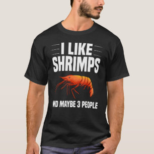 Camiseta Diseño de camarones Guay para hombres camarones Zo