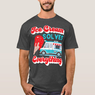 Camiseta Diseño De Camión De Helado Cream Para Ice Cream Lo
