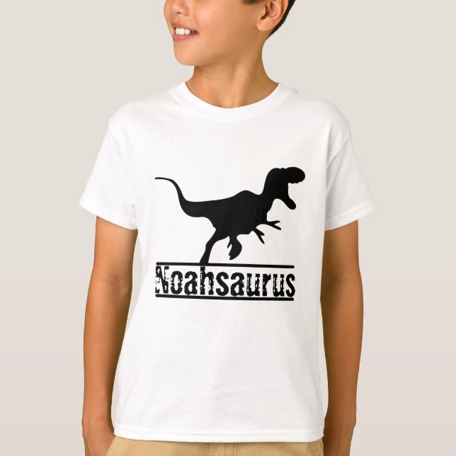 Camiseta Diseño de camisas de dinosaurios personalizadas Gu (Anverso)