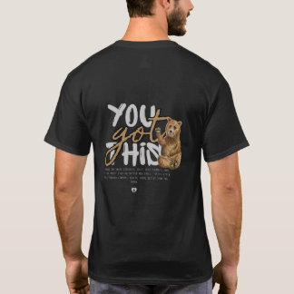 Camiseta Diseño de camisas de eslóganes motivacionales