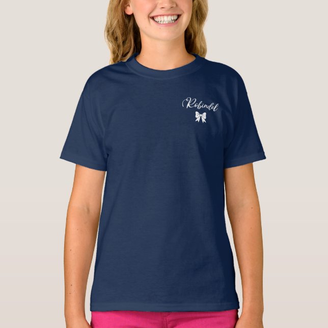 Camiseta Diseño de Camp Robindel Bow (Anverso)