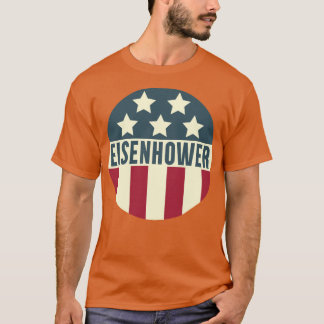 Camiseta Diseño de campaña de Eisenhower de Vintage