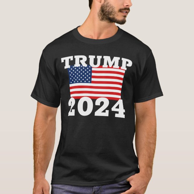 Camiseta Diseño de campaña de Trump 2024 (Anverso)