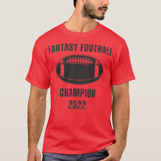 Camiseta Diseño de Campeón de la Fantasía 2022