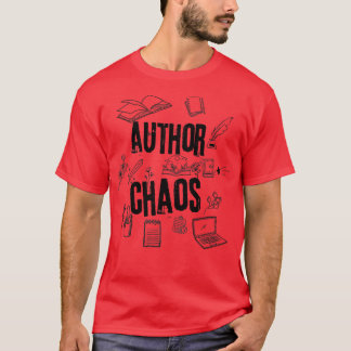 Camiseta diseño de caos de autor