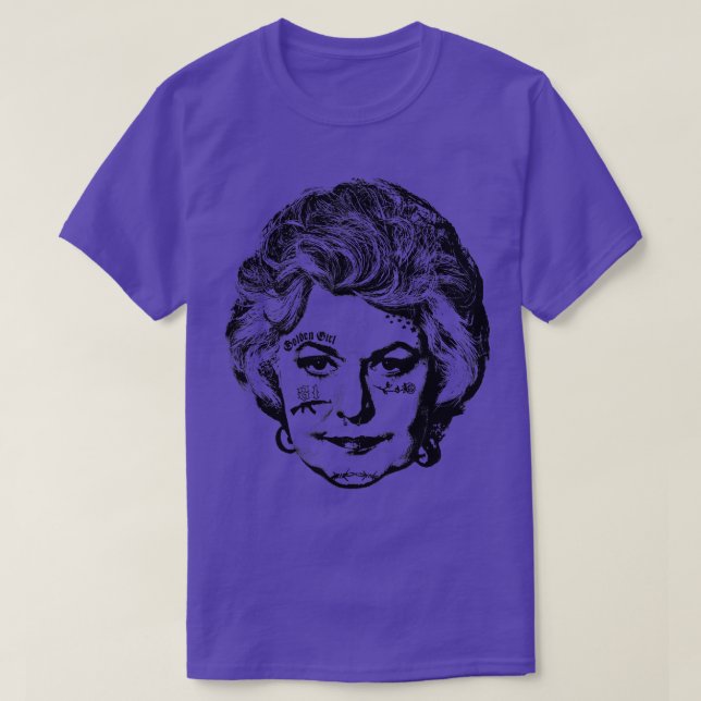 Camiseta Diseño de cara de Bea Arthur Punksthetic (Diseño del anverso)