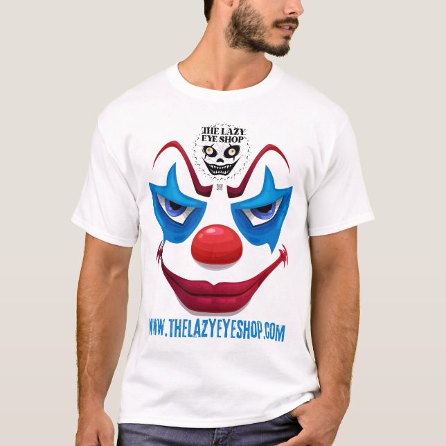 Camiseta Diseño de cara de payaso (Anverso)