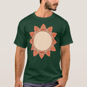 Camiseta diseño de cara de sol hermoso