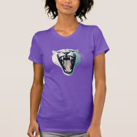 Diseño de cara de tigre furioso