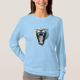 Camiseta Diseño de cara de tigre furioso