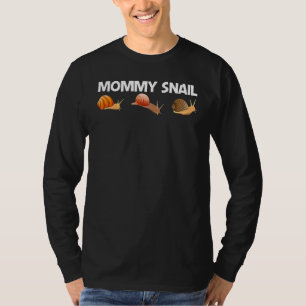 Camiseta Diseño De Caracoles Para Las Madres, Caracol De Ag