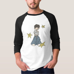 Camiseta Diseño de caricaturas de moda con Guay Street