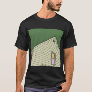 Camiseta diseño de casa de fútbol americano