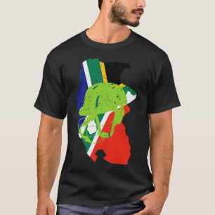 Camiseta Diseño de cascos para jugador de críquet de Sudáfr