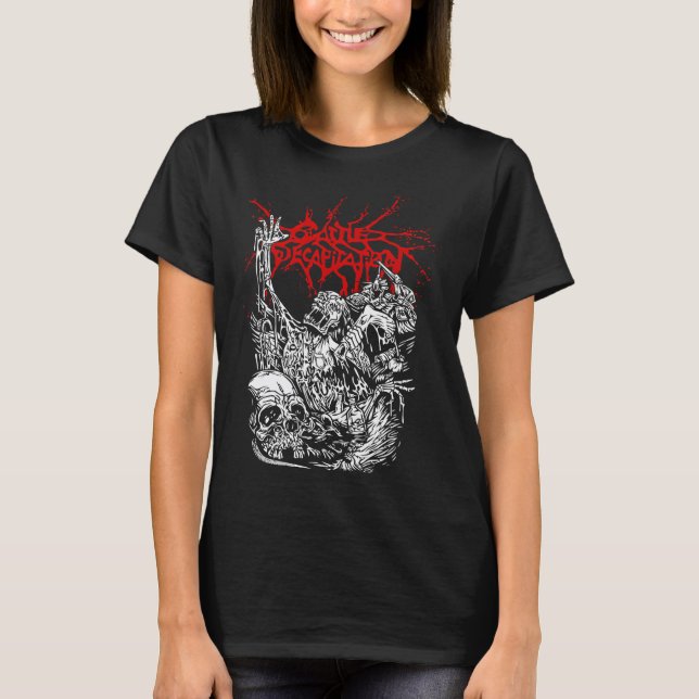 Camiseta Diseño de Cattle Decapitation (Anverso)