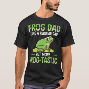 Camiseta Diseño de caza de ranas Papá Gigger de sapo Cazado