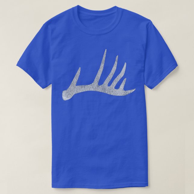 Camiseta Diseño de caza en rack Whitetail Deer Antler Shed  (Diseño del anverso)
