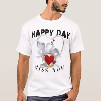 Camiseta "Diseño de celebración de feliz día"