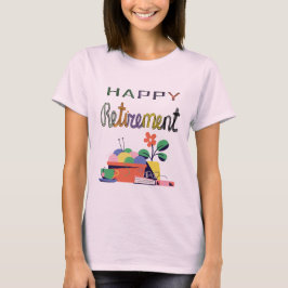 Camiseta Diseño de celebración de jubilaciones