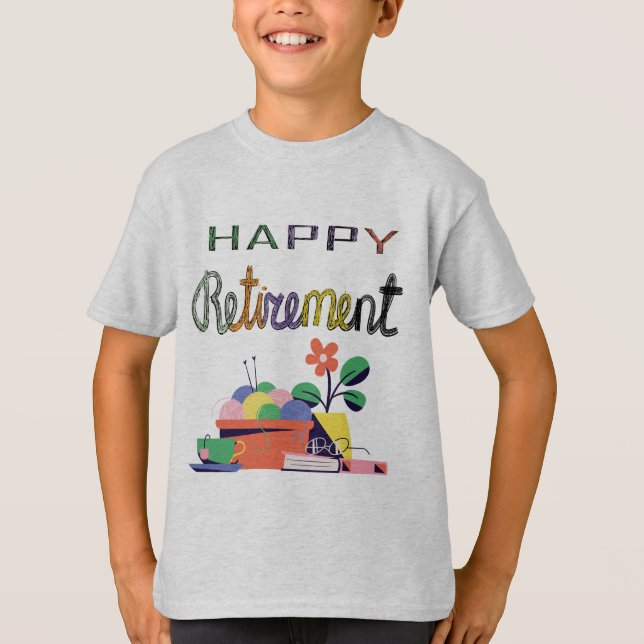 Camiseta Diseño de celebración de jubilaciones (Anverso)