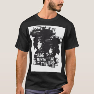 Camiseta Diseño de Celebración de la Libertad de Juneteenth
