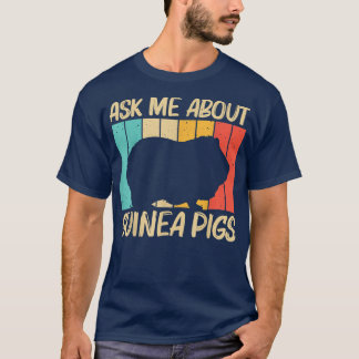 Camiseta Diseño de Cerdo de Guay Guinea para hombres mujere