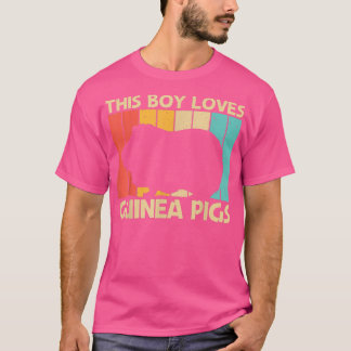 Camiseta Diseño de cerdo de Guay Guinea para niños Cavy Mas
