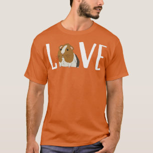 Camiseta Diseño de cerdo de Guinea con amor propio