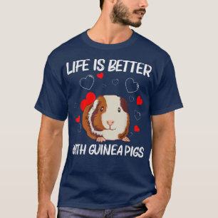 Camiseta Diseño de cerdo guineano para hombres mujeres Guin