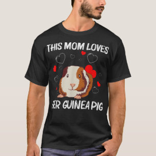 Camiseta Diseño de cerdo guineano para mamás, guiso de cerd