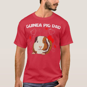 Camiseta Diseño de cerdo guineano para papás machos